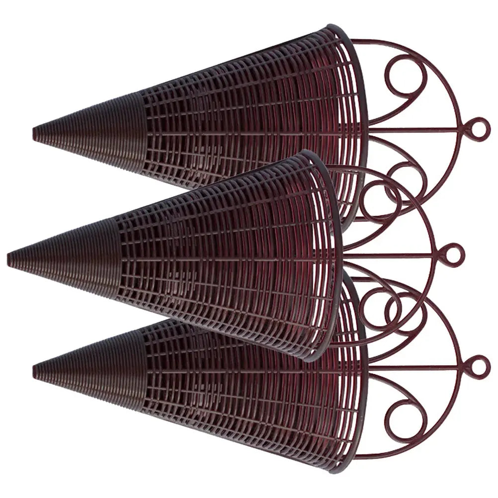 Boho-style orchid hanging baskets for indoor use

