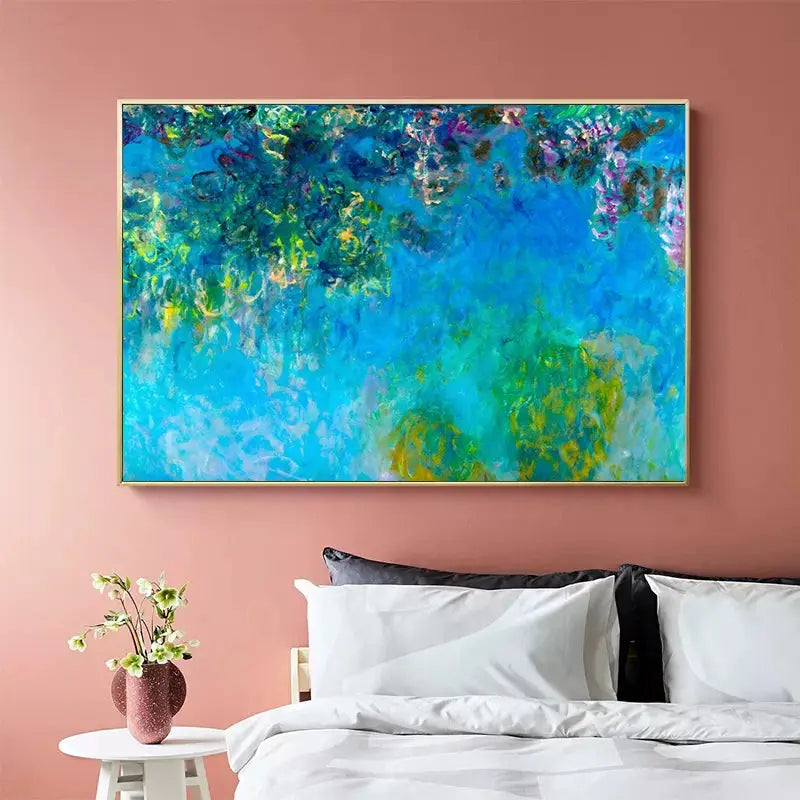 Impressionist painting reproduction for home décor
