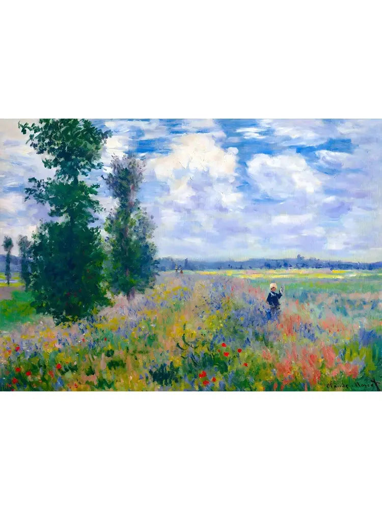 Claude Monet-inspired canvas art for serene interiors