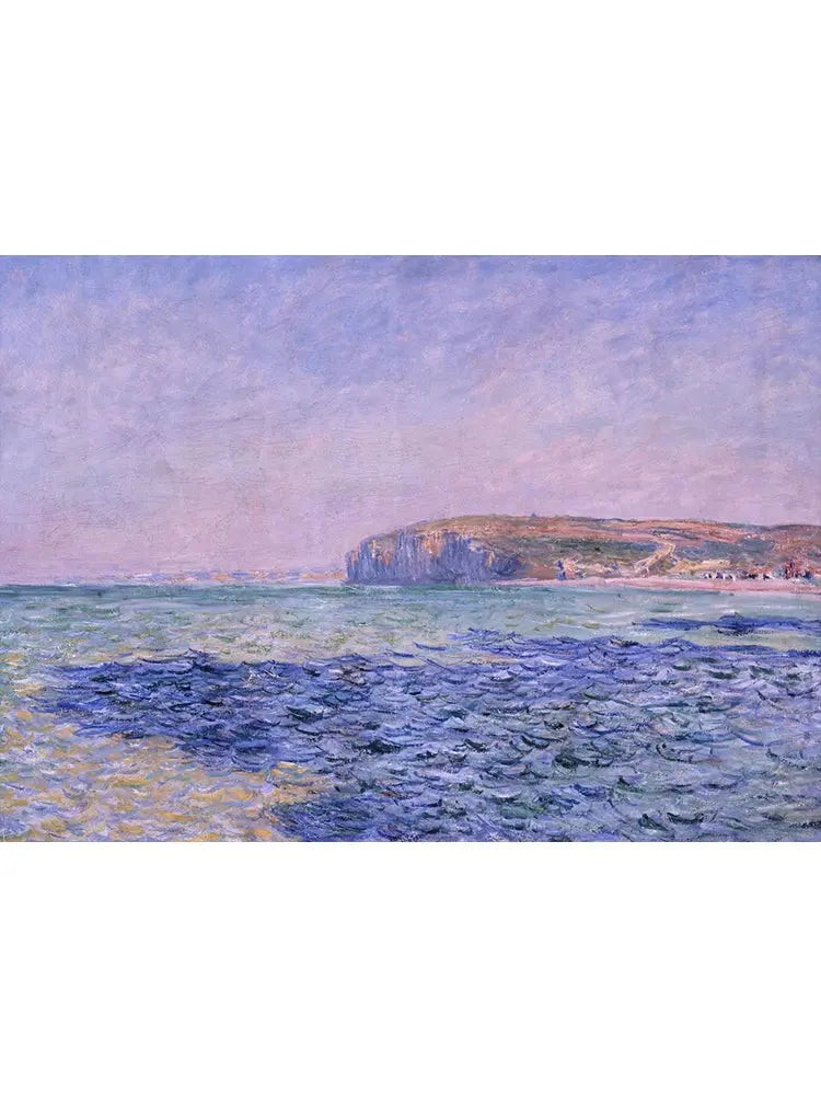 Famous artist waterlily painting reproduced on canvas