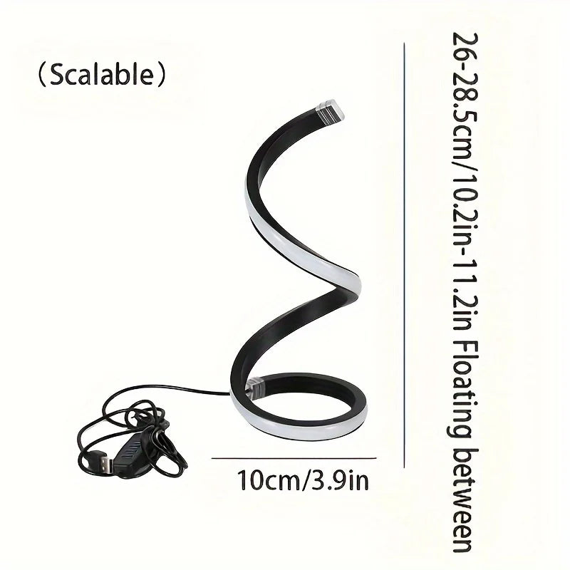 Decorative LED lamp for living