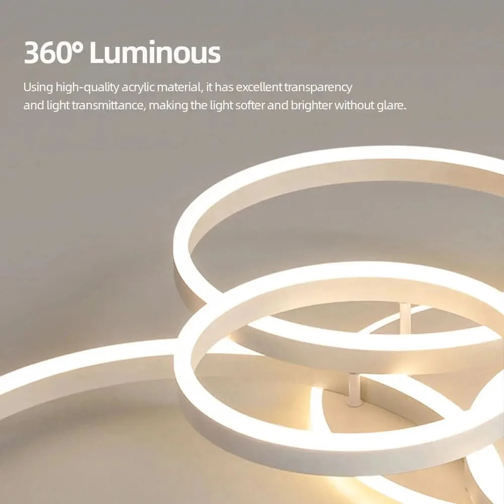 Modern LED Ceiling Chandelier Lighting For Home Living Study Room Bedroom Dimmable Ceiling lamp Indoor Lighting decoration Lamps ARTHAYA