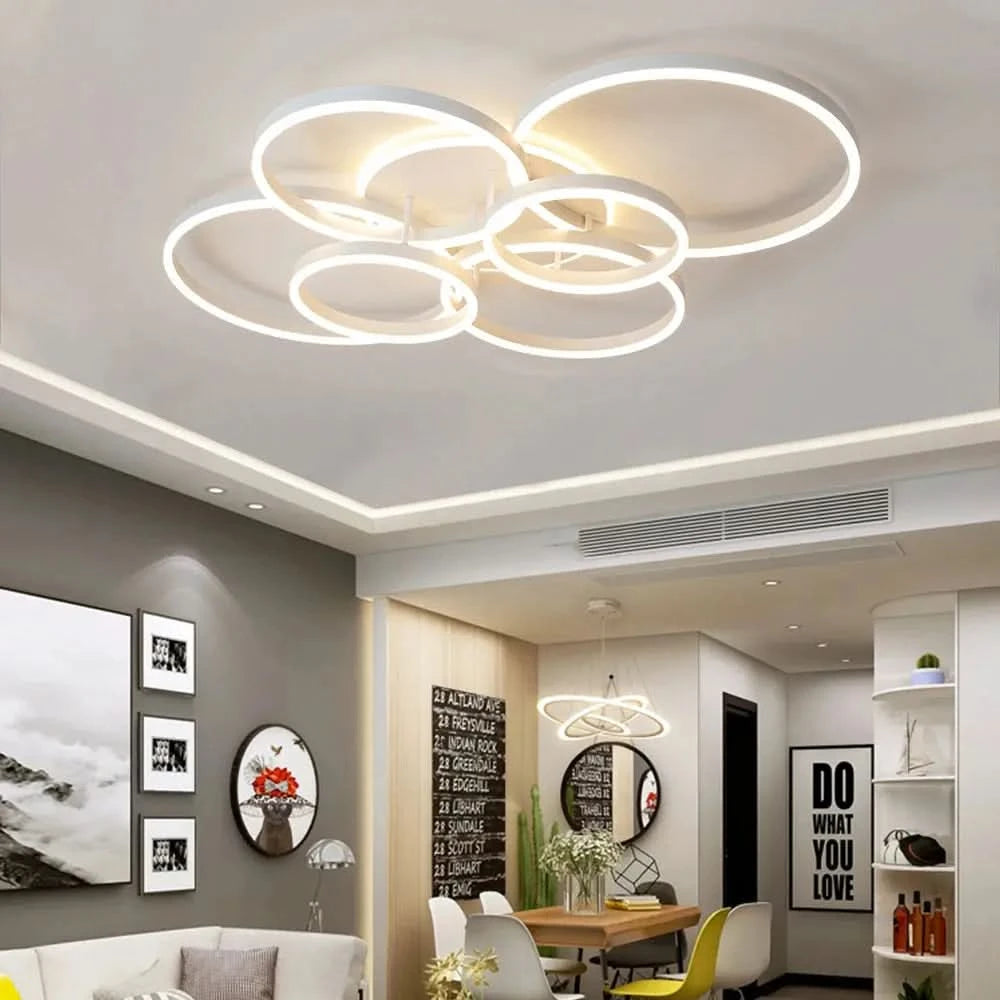 Modern LED Ceiling Chandelier Lighting For Home Living Study Room Bedroom Dimmable Ceiling lamp Indoor Lighting decoration Lamps ARTHAYA