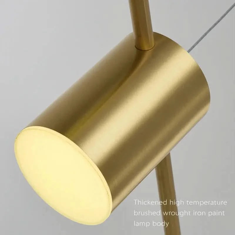 Modern LED Ceiling Chandelier – Dimmable Hanging Light Fixture for Living Room, Dining Table & Kitchen ARTHAYA