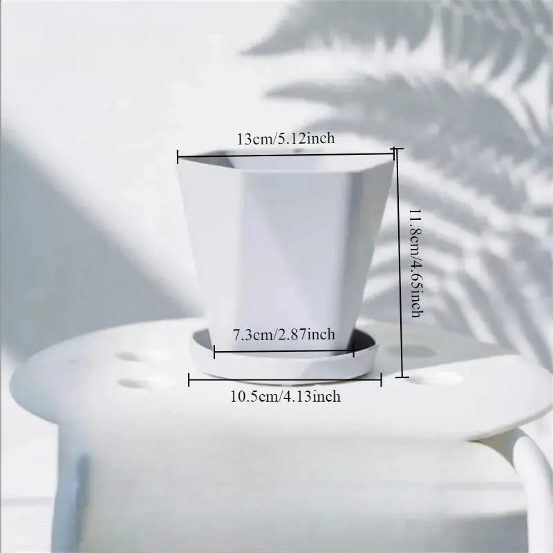 Durable and lightweight planter for indoor use