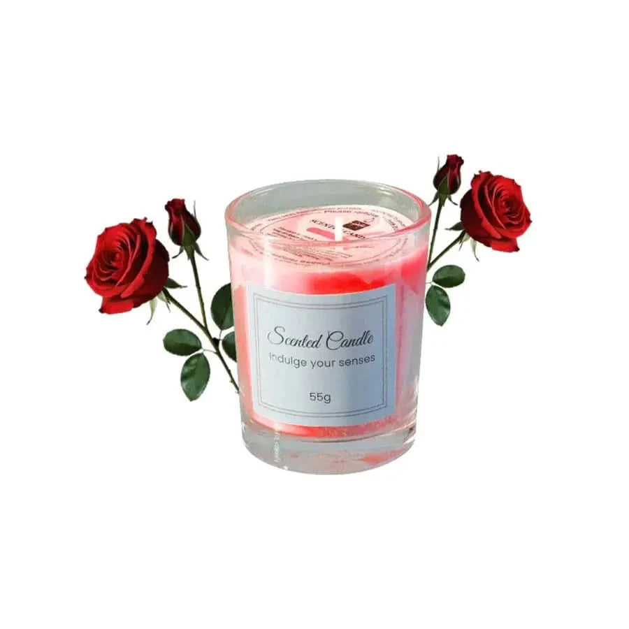 Premium Aromatherapy Candle Gift Box – Handmade Glass Soy Wax Candle, Smokeless and Elegant arthaya