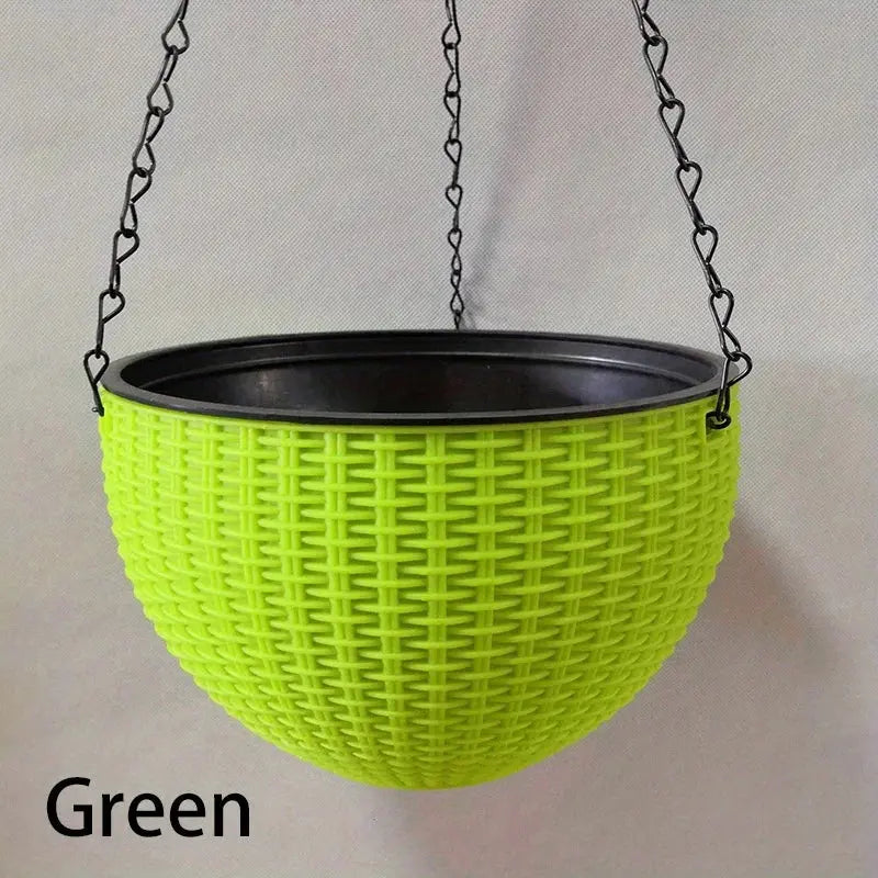 Vertical garden solution with hanging plant holder