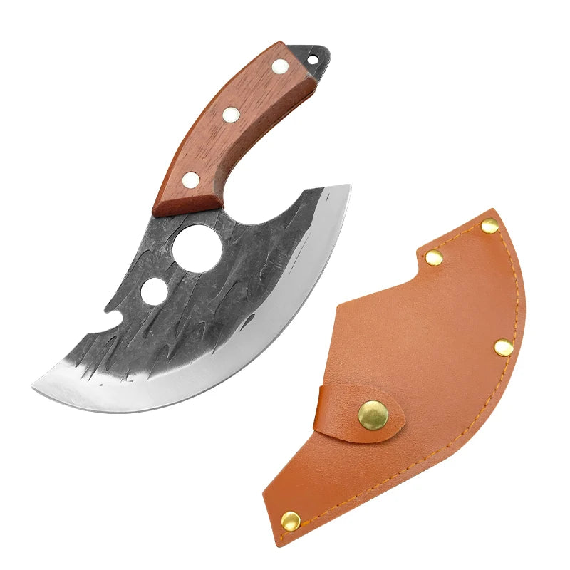 Arthaya camping knife used for meal prep outdoors