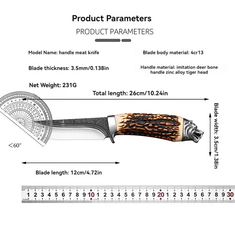 Arthaya portable meat knife designed for on-the-go eating

