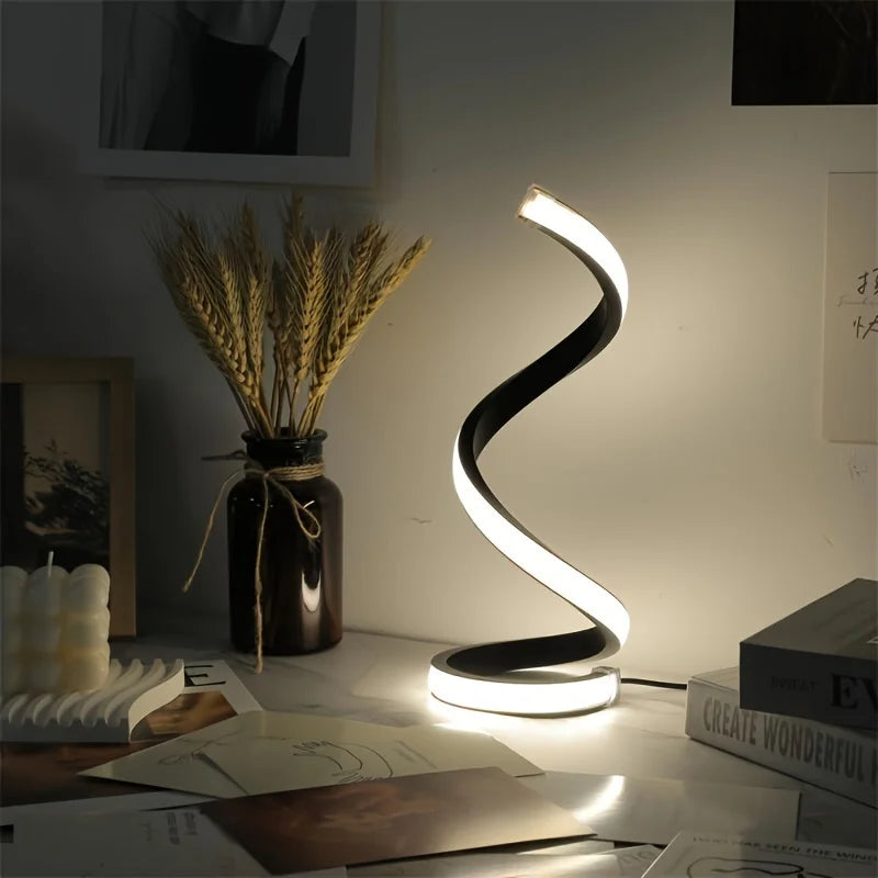 Stylish spiral light for modern home décor

