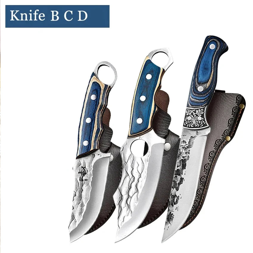 Premium knife for chopping pork, beef, and poultry