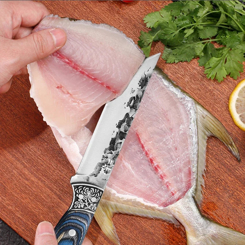 High-precision knife for meat, fruits, and vegetables

