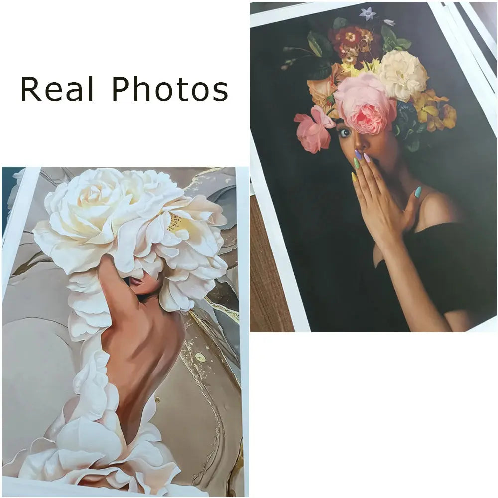 Feminist wall decor set featuring minimalist female art prints

