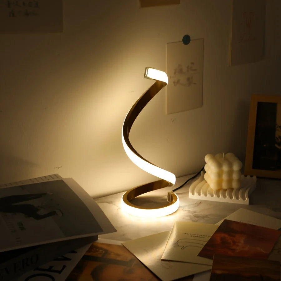 Adjustable LED reading lamp for bedroom lighting