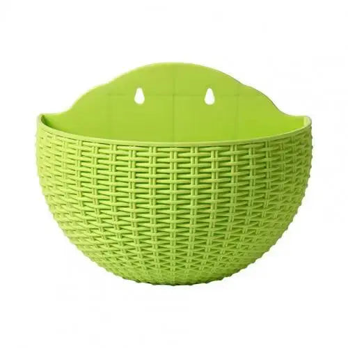 Durable flowerpot for outdoor wall hanging