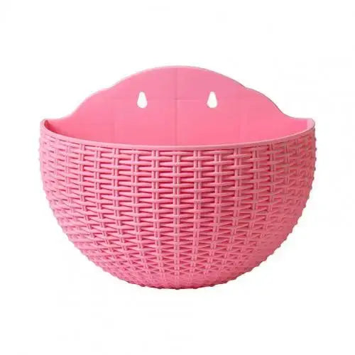 Hanging plastic planter ideal for balcony walls

