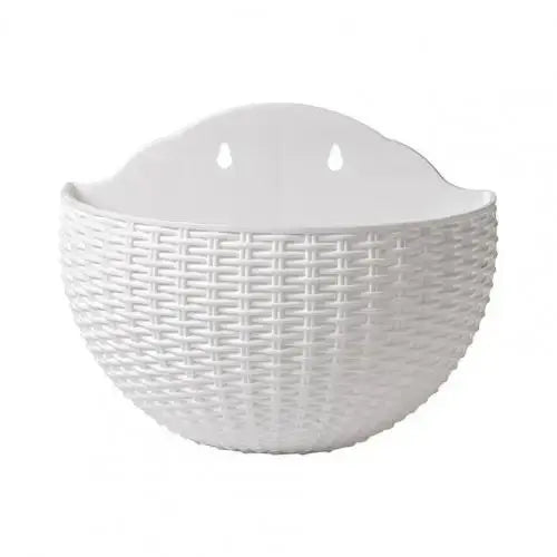 Balcony wall pot for vibrant outdoor flowers